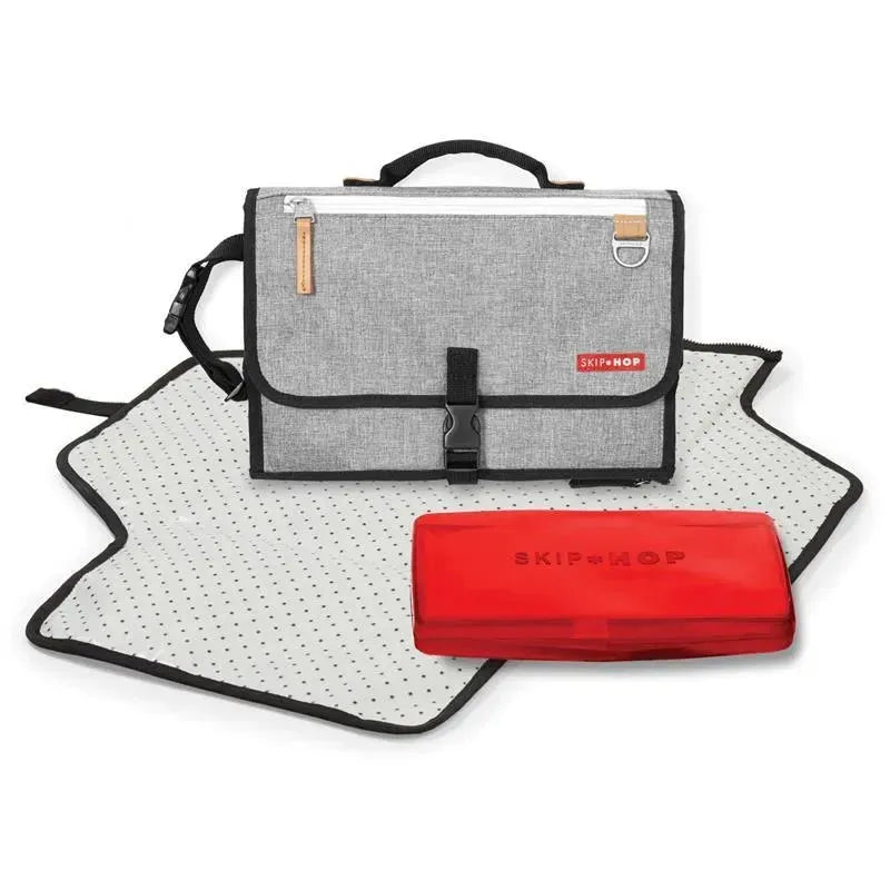 Skip Hop - Portable Baby Changing Pad, Grey Melange Image 2