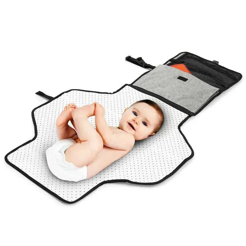 Skip Hop - Portable Baby Changing Pad, Grey Melange Image 4