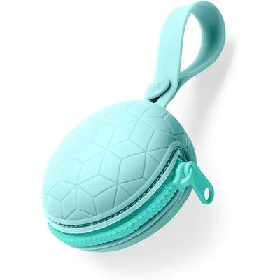 Skip Hop - Silicone Pacifier Holder, Teal Image 1
