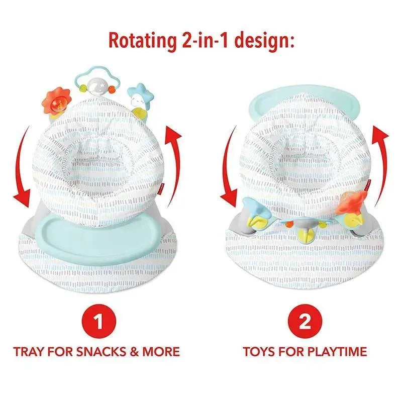 Skip Hop - Silver Lining Cloud 2-in-1 Activity Floor Seat Image 3