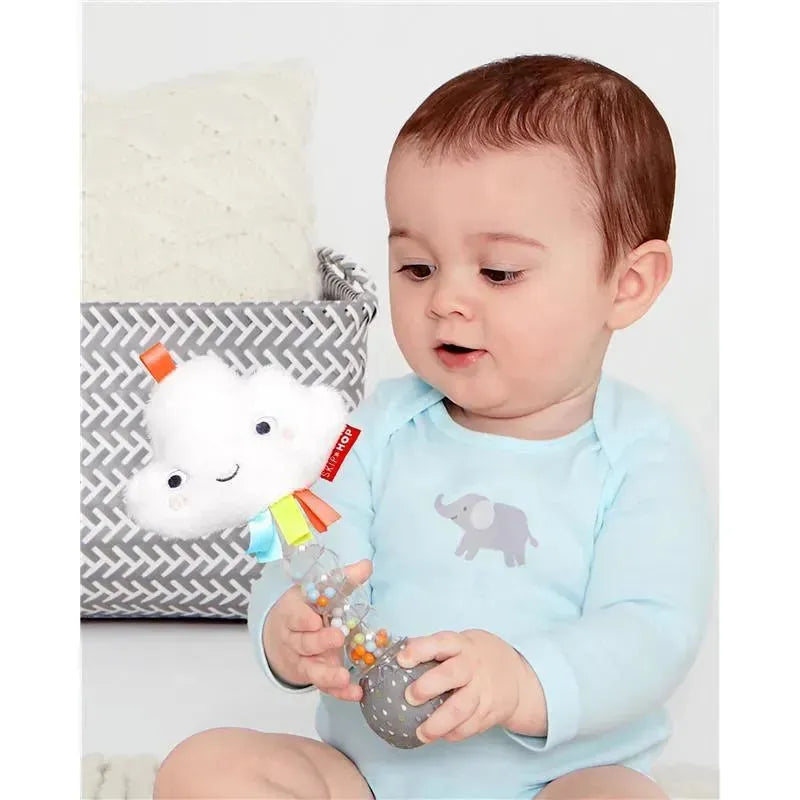 Skip Hop - Silver Lining Cloud Rainstick Rattle Image 3