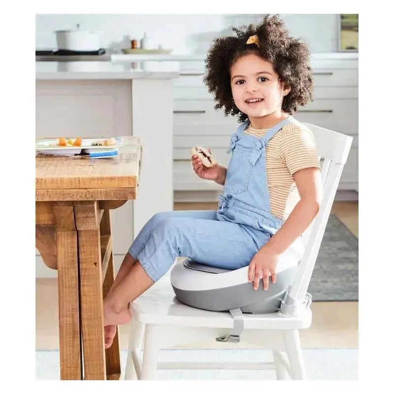 Skip Hop - Sleek Seat Booster, Grey and White Image 4