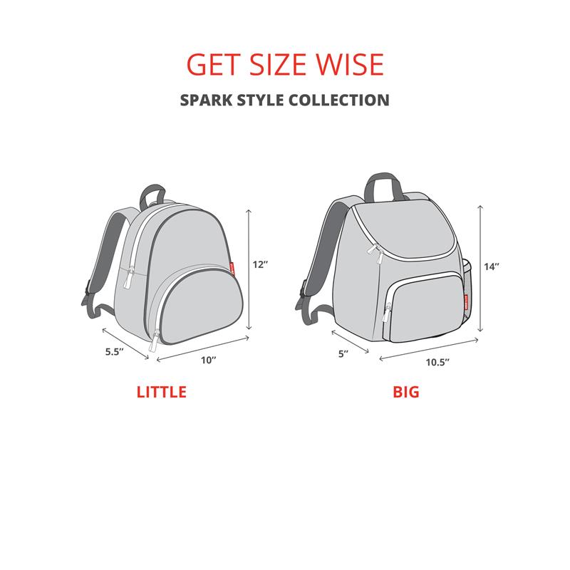 Skip Hop - Spark Style Big Kid Backpack Seashell Image 3