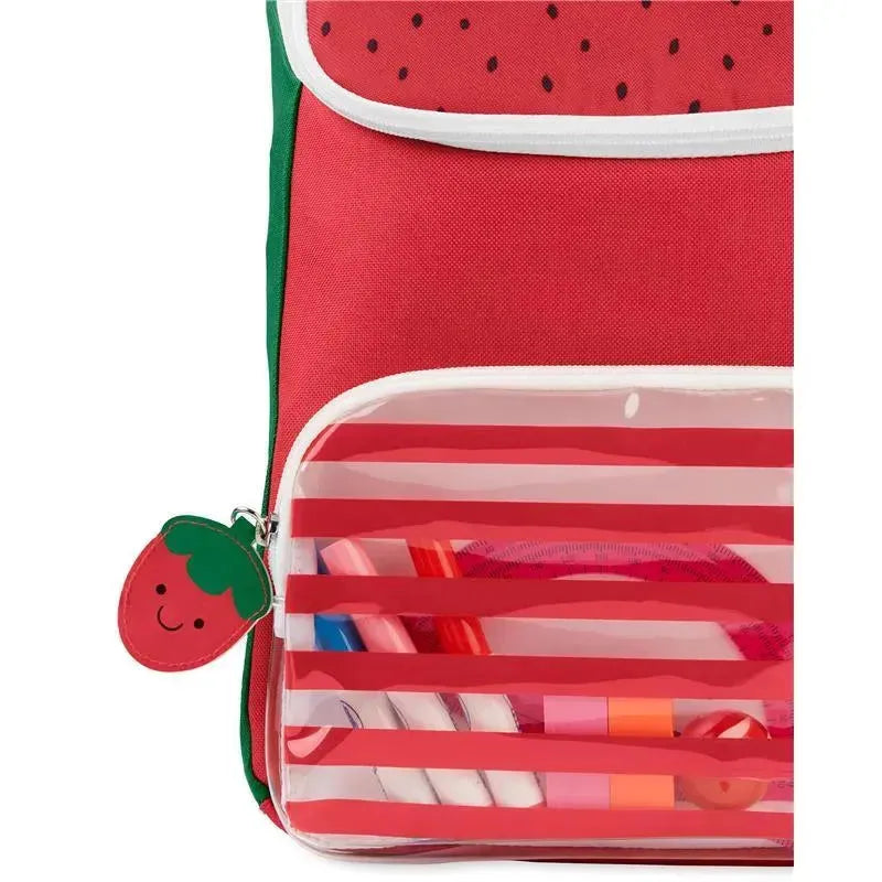 Skip Hop Spark Style Big Kid Backpack, Strawberry Image 3