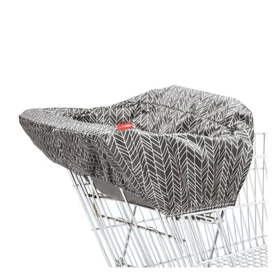 Skip Hop - Shopping Cart Cover, Grey Feather Image 1
