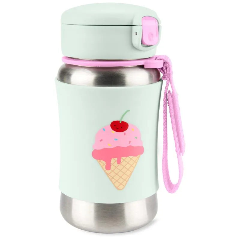 Skip Hop - Sparks Stainless Steel with Straw, Ice Cream Image 1