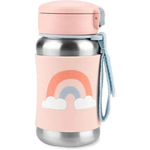 Skip Hop - Sparks Stainless Steel Straw Bottle, Rainbow Image 1