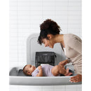 Skip Hop Travel Baby Changing Pad with Easy-Clean Surface, Clean Slate Black Image 7