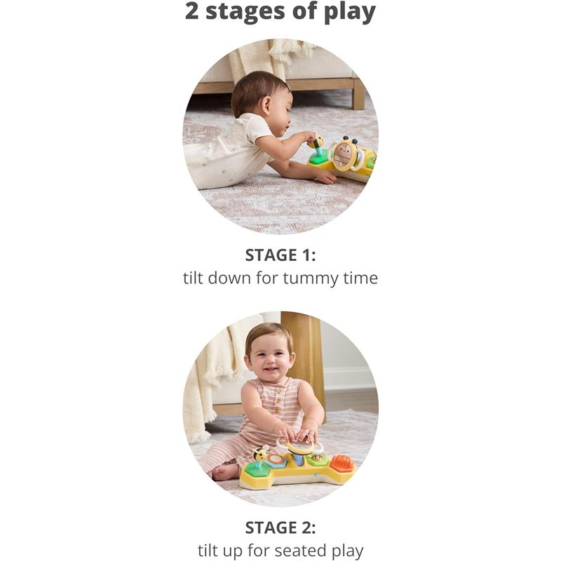 Skip Hop Tummy Time & Seated Play Cause & Effect Developmental Baby Toy Image 6