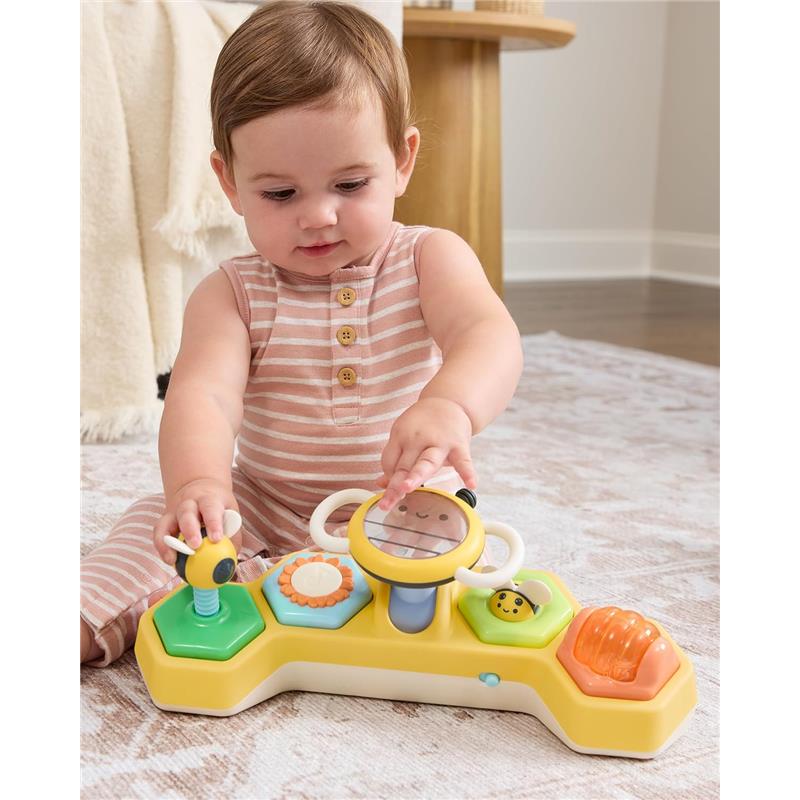 Skip Hop Tummy Time & Seated Play Cause & Effect Developmental Baby Toy Image 7