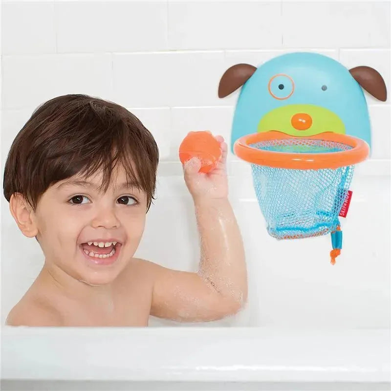 Skip Hop Zoo Bathtime Basketball, Blue Dog Image 6