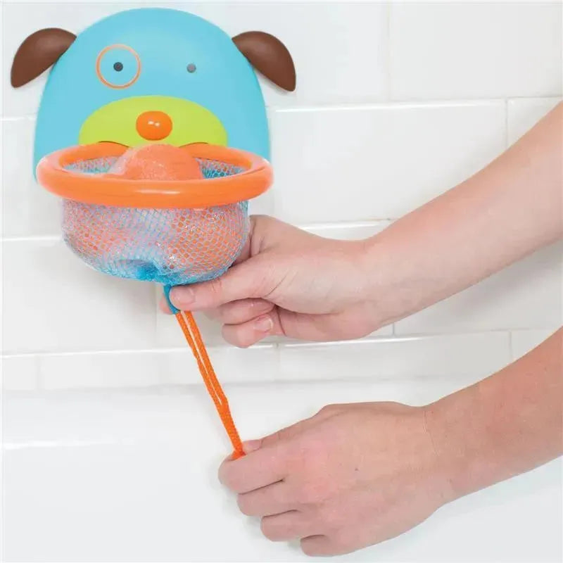 Skip Hop Zoo Bathtime Basketball, Blue Dog Image 3