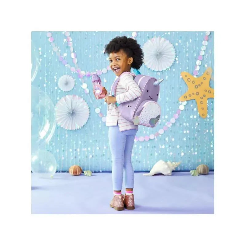 Skip Hop - Zoo Little Kid Backpack, Narwhal Image 3