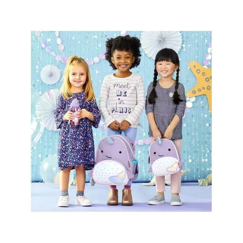 Skip Hop - Zoo Little Kid Backpack, Narwhal Image 4