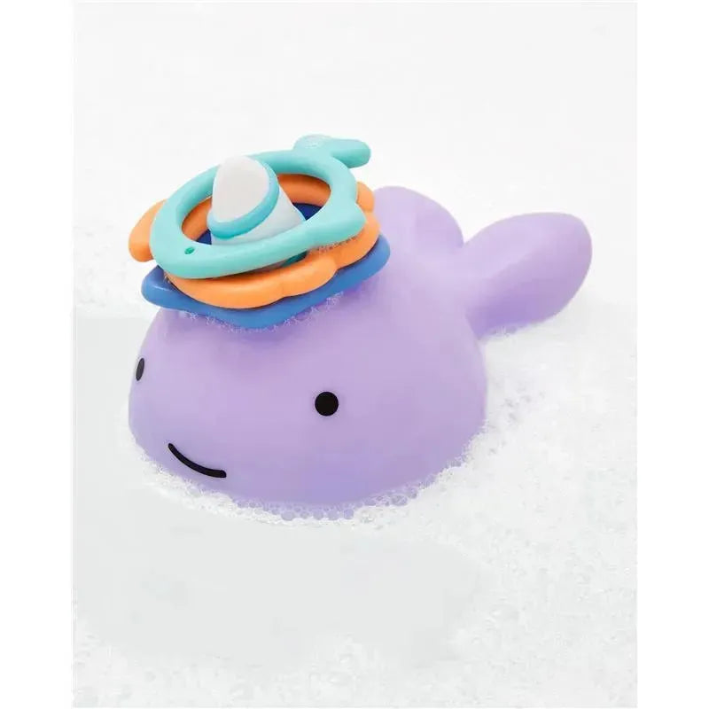 Skip Hop - Zoo Narwhal Ring Toss Baby Bath Toy Image 2