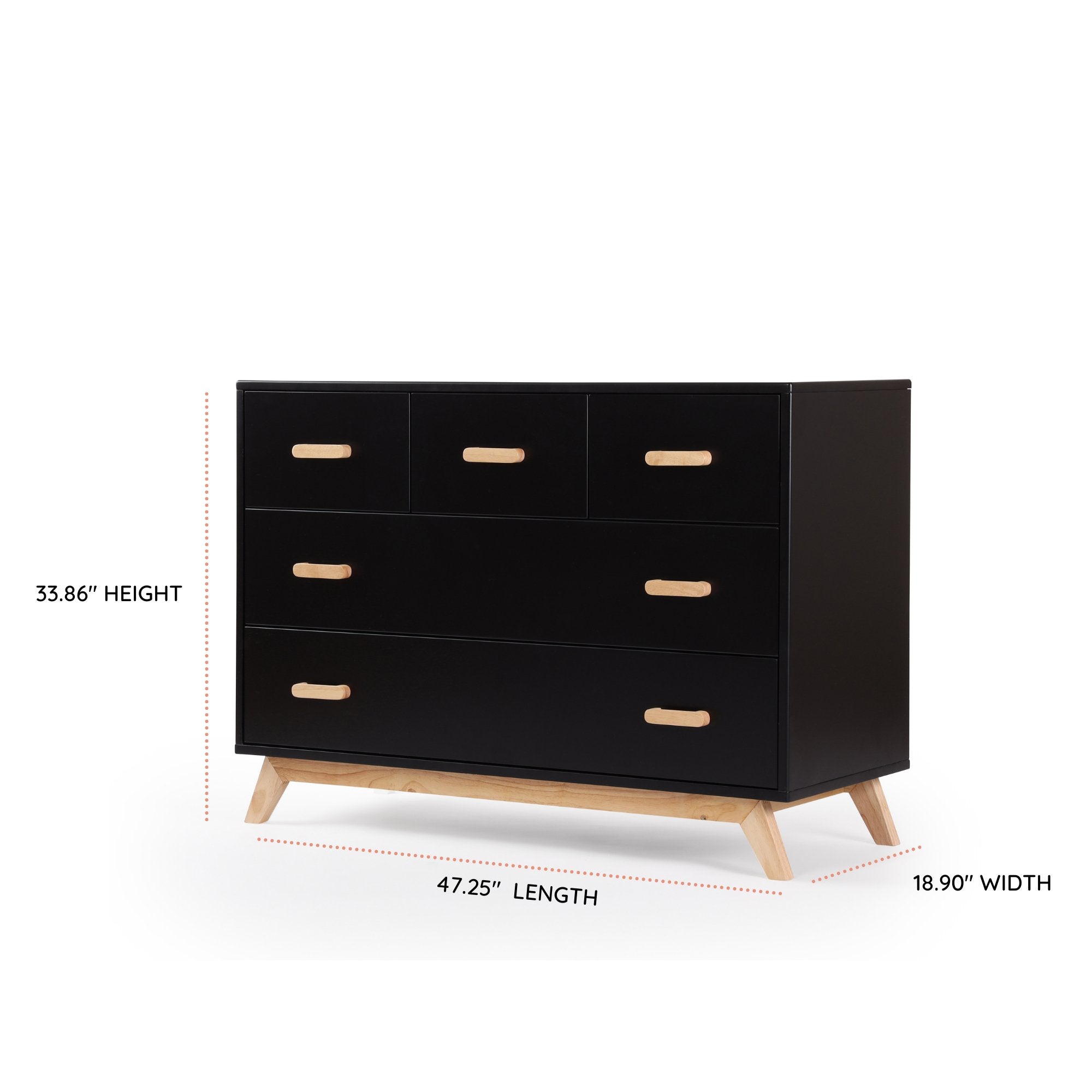 Soho 5-Drawer Nursery Dresser