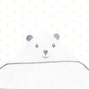 Spasilk - Hooded Towel Animal Bear, White Image 4