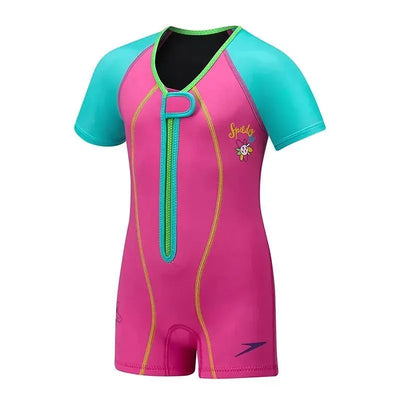 Speedo Kids UPF 50+ Begin to Swim Thermal Swimsuit Image 1