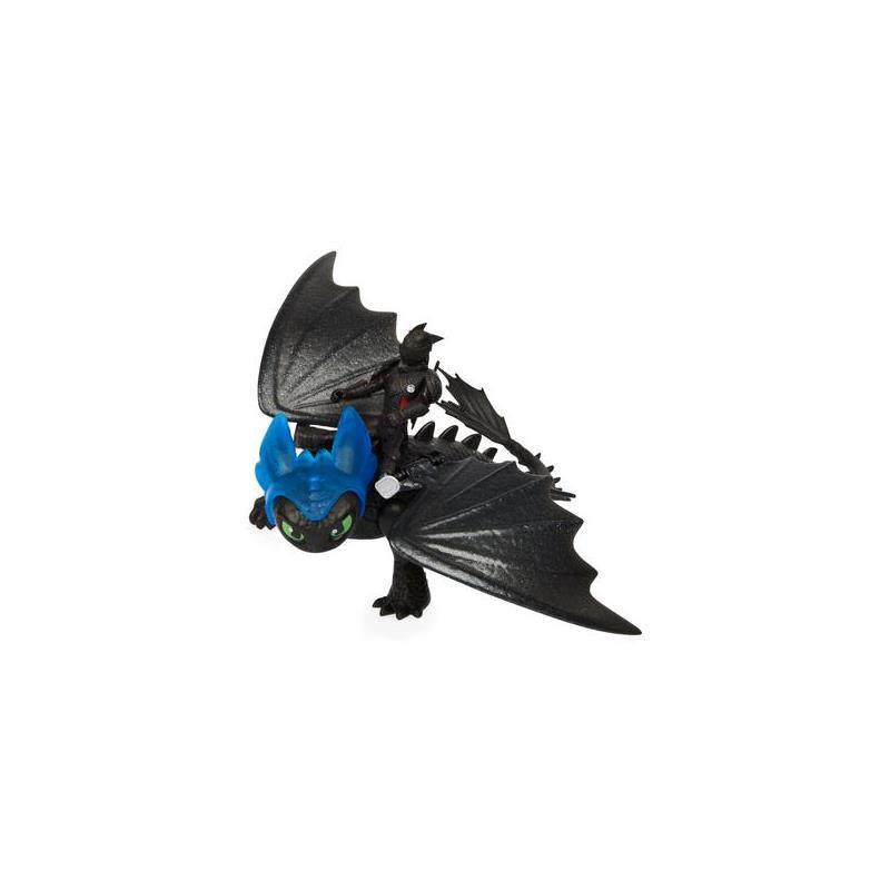 Spin Master - Dreamworks Dragons Legends Evolved Figure - Hiccup And Toothless (Head Amour) Image 2