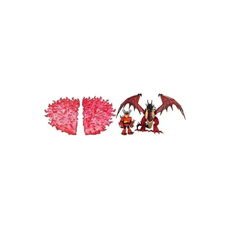 Spin Master - Dreamworks Dragons Legends Evolved, Snotlout And Hookfang, Dragon With Viking Image 2