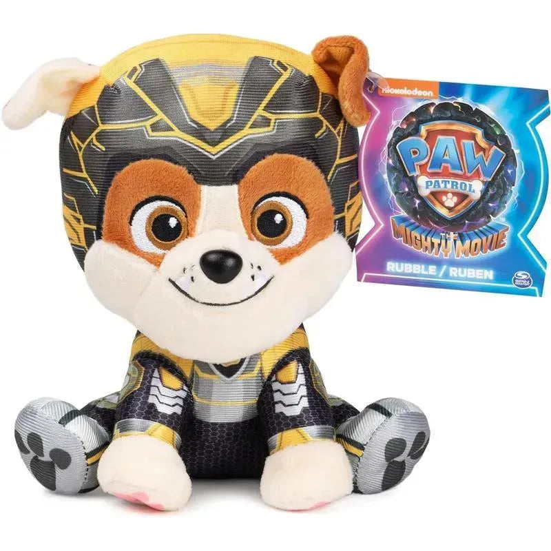 Rubbie Spin Master - GUND PAW Patrol: The Mighty Movie Rubbie Stuffed Animal ...