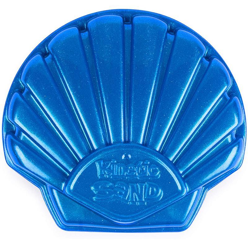 Spin Master - Kinetic Sand, 4.5 Oz Seashell Container Blue Image 4
