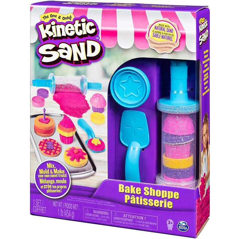 Spin Master - Kinetic Sand, Bake Shoppe Playset with 1lb of Kinetic Sand and 16 Tools and Molds Image 2