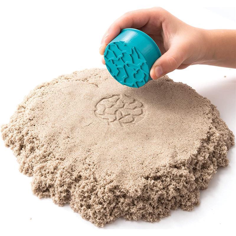 Spin Master Kinetic Sand, Kids Sand | Folding Sand Box With 2Lbs Of Kinetic Sand And Mold And Tools Image 11