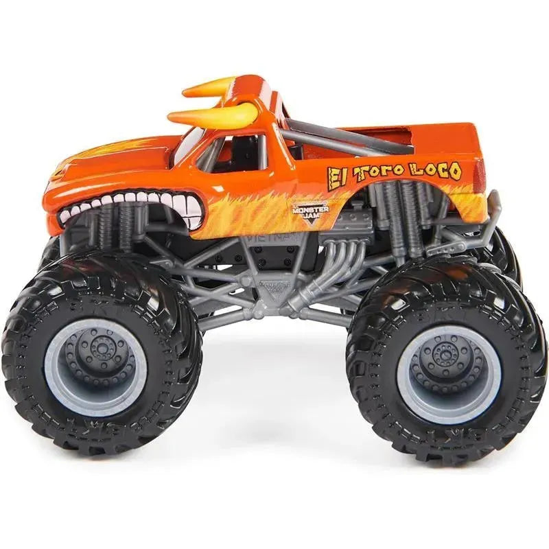 Spin Master - Monster Jam, Official El Toro Loco Vs. Grave Digger Die-Cast Monster Trucks, Ages 3+ Image 9