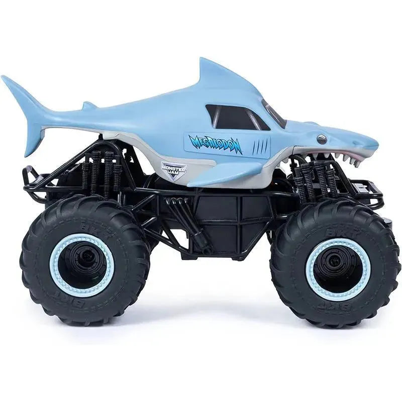 Spin Master Monster Jam Remote Control Monster Truck, Megalodon 1:24 Scale Image 3