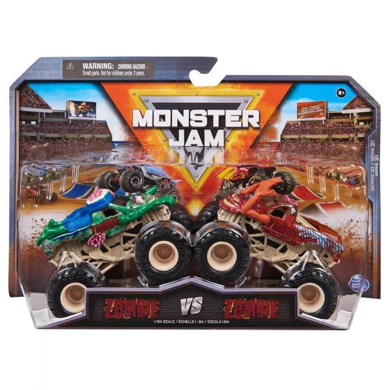Spin Master - Monster Jam Trucks Zombie Vs Zombie Image 1