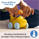Spin Master Ms. Rachel, Herbie`S 1-2-3 Roll! Vehicle With Click-In Figure & Pull Image 4