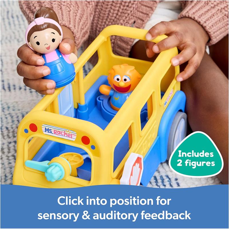 Spin Master MS Rachel Learning School Bus, Educational Vehicle Toy Image 6