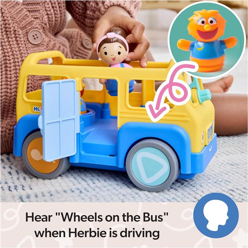 Spin Master MS Rachel Learning School Bus, Educational Vehicle Toy Image 7