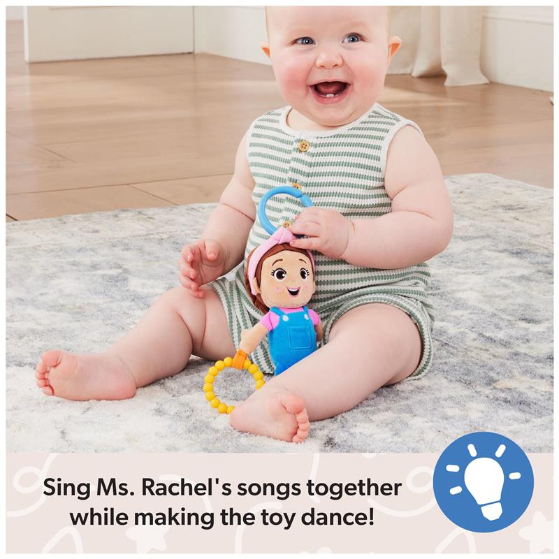 Spin Master Ms. Rachel Official Sensory Take-Along Toy Image 4