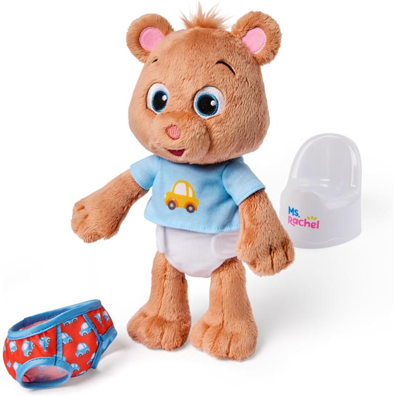 Spin Master Ms. Rachel Potty Time With Bean, 11` Plush Teddy Bear With Play Image 5