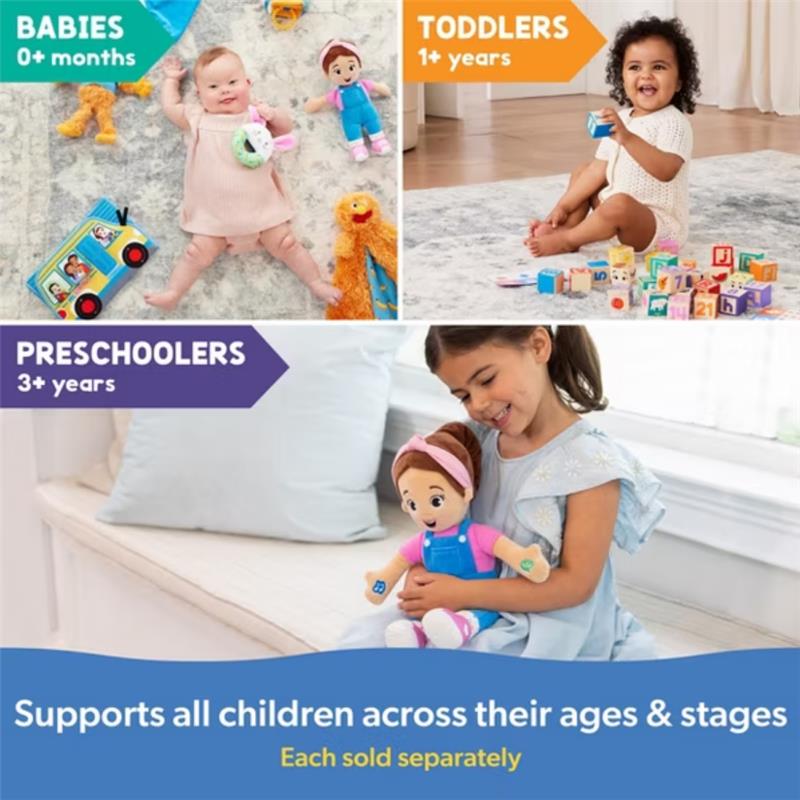 Spin Master Ms. Rachel Tummy Time Activity Bus Baby Toy Image 9
