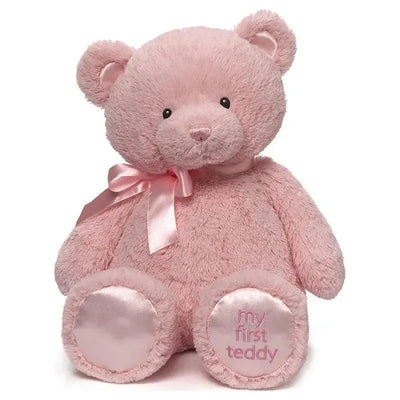Spin Master - My 1St Teddy Plush Toy, Pink (18 inches) Image 1