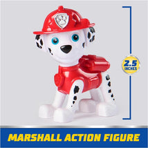 Spin Master - Paw Patrol Toy Car with Collectible Action Figure, Sustainably Minded, Marshall Image 2