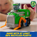 Spin Master - Paw Patrol Toy Car with Collectible Action Figure, Sustainably Minded, Rocky Image 4