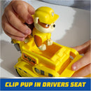 Spin Master - Paw Patrol Toy Car with Collectible Action Figure, Sustainably Minded, Rubble Image 8