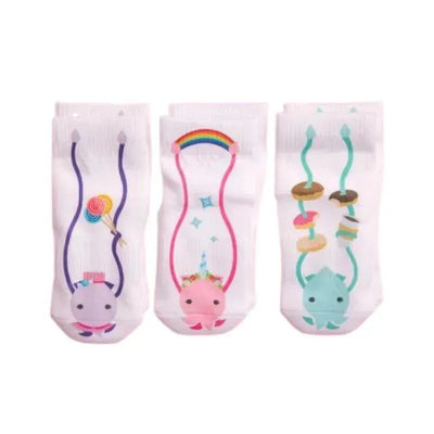 Squid Socks - Candie Collection Socks, Lollipops/Unicorn/Donuts Image 1