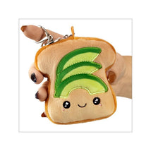 Squishable Avocado Toast Metal Clip Keychain Image 1