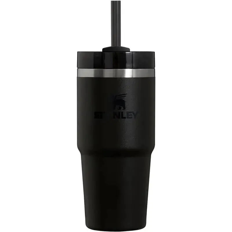 Stanley - 14Oz Quencher H2.0 FlowState Stainless Steel Vacuum Insulated Tumbler, Black Image 1