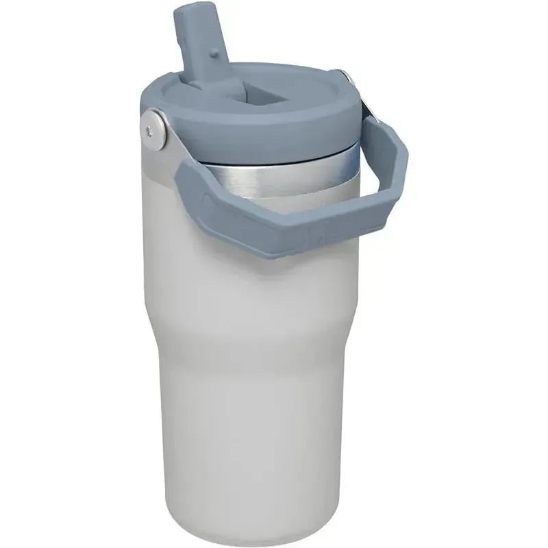 Stanley - 20Oz IceFlow Stainless Steel Tumbler with Straw, Fog Image 4