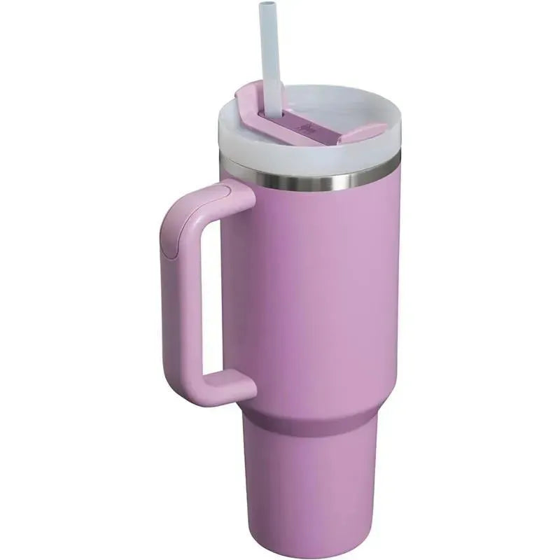 Stanley - 40Oz Quencher H2.0 FlowState Stainless Steel Vacuum Insulated Tumbler, Lilac Image 6