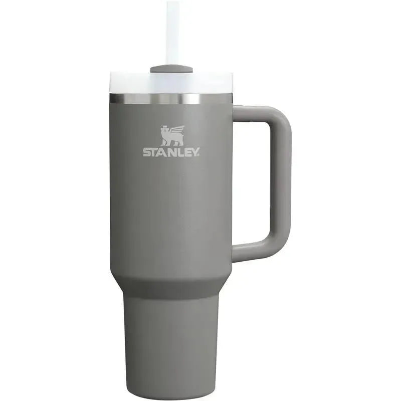 Stanley - 40Oz Quencher H2.0 FlowState Stainless Steel Vacuum Insulated Tumbler, Stone Image 1