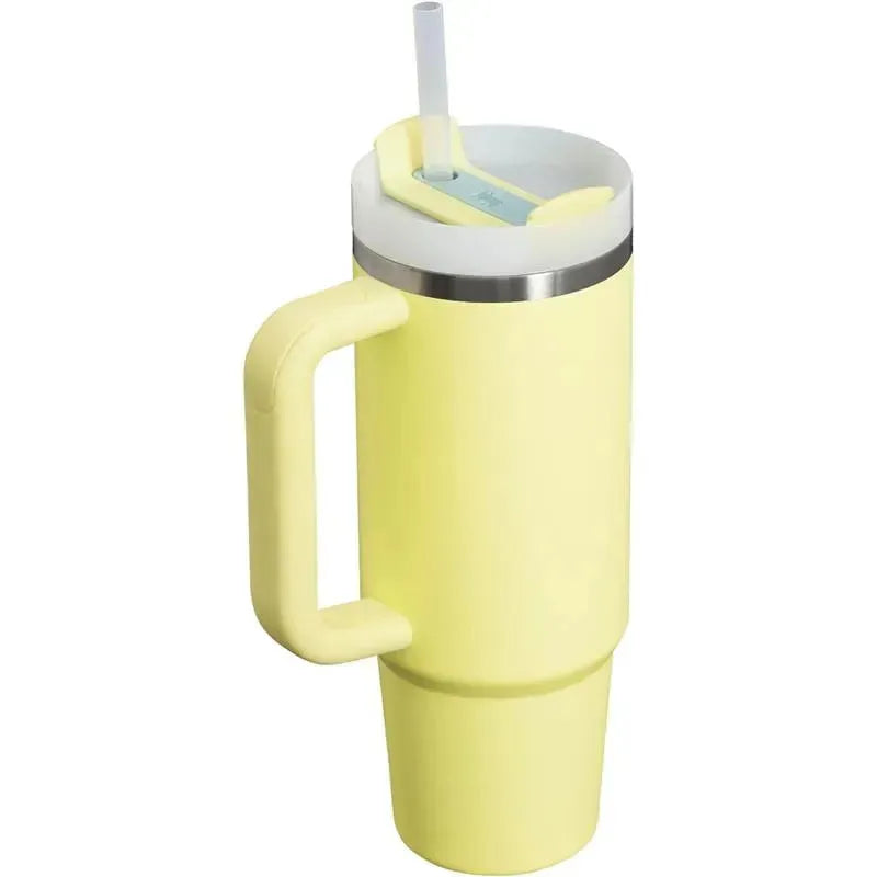 Stanley - Quencher H2.0 FlowState Stainless Steel Vacuum Insulated Tumbler, 30 oz, Pomelo Image 4