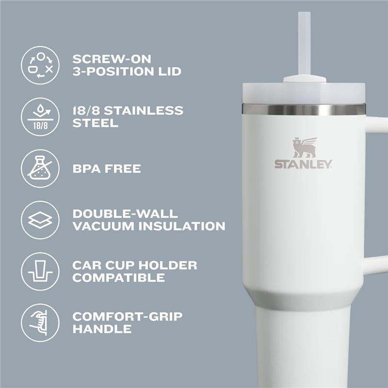 Stanley - Quencher H2.0 Tumbler with Handle and Straw 30 Oz Image 6
