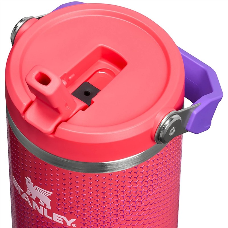Stanley The IceFlow™ Flip Straw 2.0 Tumbler 30 oz - Vermilion Hypergrip Image 3